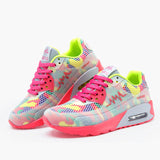 2016 Hot Breathable Women Running Shoes Girls Ladies Comfortable Platform Sport Shoes Sneakers Outdoor Movement Female