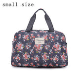 2016 New Fashion Women's Travel Bags Luggage Handbag Floral Print Women Travel Tote Bags Large Capacity PT558