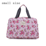 2016 New Fashion Women's Travel Bags Luggage Handbag Floral Print Women Travel Tote Bags Large Capacity PT558