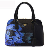 2016 New Shell Flower PU Lleather Women Handbags Shoulder Bag For Female Designer Printing Ladies Hand bag Famous Brand Tote