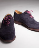 Aubergine Round (Dark Purple) - 75 cm / Purple / Metal