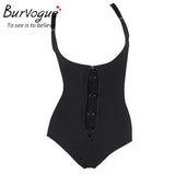Burvogue Latex Waist Trainer Clips or Zip Women Body Shaper Slimming Shapewear Butt Lifter Tummy Control Waist Shaper Underwear