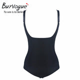 Burvogue Latex Waist Trainer Clips or Zip Women Body Shaper Slimming Shapewear Butt Lifter Tummy Control Waist Shaper Underwear