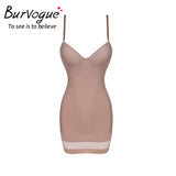 Burvogue Women 2016 Top Mesh Shaperwear Tummy Control  Push Up Shaperwear Halter and Overbust Full Body Shaper Waist