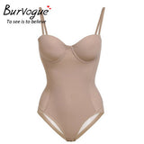 Burvogue Women 2016 Top Mesh Shaperwear Tummy Control  Push Up Shaperwear Halter and Overbust Full Body Shaper Waist