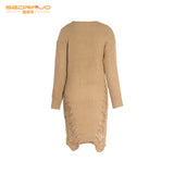European American Style New Arrival Knit Women Pullovers Dress Fashion O neck Long Sleeve Winter Vestido Casual Sweater Dresses