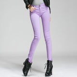 GAREMAY Women's Candy Pants Pencil Trousers 2016 Spring Fall Khaki Stretch Pants For Women Slim Ladies Jean Trousers Female 1010