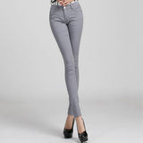 GAREMAY Women's Candy Pants Pencil Trousers 2016 Spring Fall Khaki Stretch Pants For Women Slim Ladies Jean Trousers Female 1010