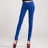 GAREMAY Women's Candy Pants Pencil Trousers 2016 Spring Fall Khaki Stretch Pants For Women Slim Ladies Jean Trousers Female 1010