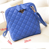 Hot selling! Women Fashion Small Shell Leather Plaid Handbag/Women Messenger Bags/Crossbody Bag