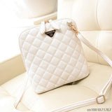 Hot selling! Women Fashion Small Shell Leather Plaid Handbag/Women Messenger Bags/Crossbody Bag
