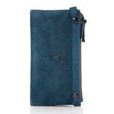 J.Quinn Red Purse Women's Wallets Genuine Leather Zipper Calfskin Female Wallet Women Luxury Brand Long Cow Ladies Purses Bifold