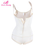 Lover Beauty Firm Control Body Shapewear Latex Zipper Waist Trainer Vest Gaine Amincissante Hot Shapers Women Waist Shaper