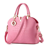 MAGICBAG Women Famous brand designer Luxury leather handbags women messenger bag Ladies crocodile pattern Shoulder bag Crossbody