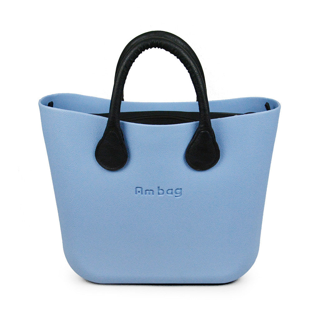 O Large bag Style Mini Small Body Waterproof EVA Bag Women's Fashion  Handbag Rubber Silicon Spare Parts