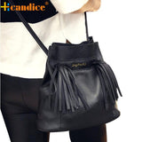 Naivety 2016 New Women Crossbody Shoulder Bag Faux Leather Tassel Tote Purse Satchel Handbags AUG15
