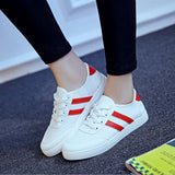 New Arrival 2016 summer Women Casual shoes Lace-up Classic Canvas Shoes Woman Zapatillas Mujeres trend Female Single Shoes 07