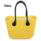 New O lady handbag Candy women's bags Nice silicone O rubber bagoutside EVA bag Rubber bags DIY without logo