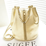 New summer 2016 women shoulder bag Fashion bucket chain Women's Crossbody Bags female messenger bags Ladies bolsa little girls