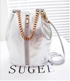 New summer 2016 women shoulder bag Fashion bucket chain Women's Crossbody Bags female messenger bags Ladies bolsa little girls
