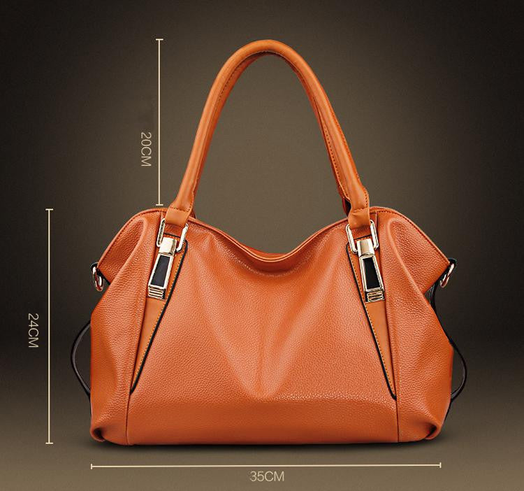 Women Messenger Bags Leather Handbag Luxury Fashion Soft Crossbody Bag –  The Blueprint of S