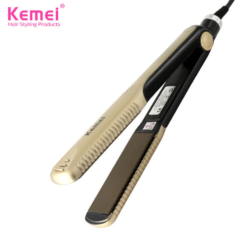Kemei327 New hair straighteners Professional Hairstyling Portable Ceramic Hair Straightener Irons Styling Tools Free Shipping