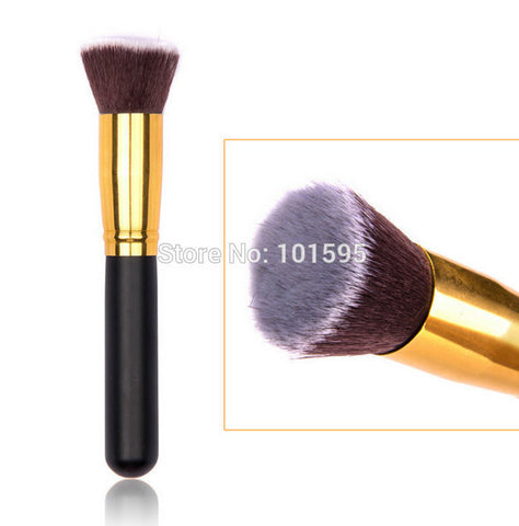 High Quality 1pcs/lot Blush Foundation brush Makeup Brush Soft Flat Hair Wonderful Brushes Beauty Tools