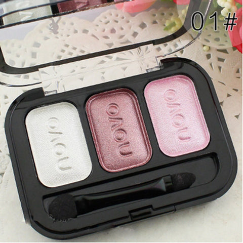 Brand New Makeup Highlight Brighten Eyeshadow Palette Natural Nude Naked Eye Shadow Make Up With Beauty Brush