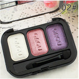 Brand New Makeup Highlight Brighten Eyeshadow Palette Natural Nude Naked Eye Shadow Make Up With Beauty Brush