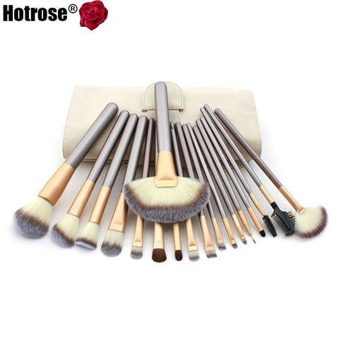 12/18 pcs Makeup Brush Set Synthetic Brushing Brush Professional Cosmetics Makeup Foundation Powder Blush Eyeliner Brushes