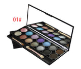 14in1 Make Up Set Naked Eye Shadow Palette+Eyebrow Powder Eyeshadow Makeup Kit Professional Cosmetics Make Up Palette Glitter