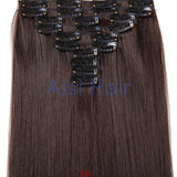 16 Colors Clip in Hair Extensions 25inch Long Straight Fake False Hair Extension Heat Resistant Synthetic Natural Hair Extension