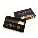 Quality 3 Color Professional Nude eyeshadow palette makeup matte Eye Shadow palette Make Up