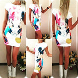 Vestidos Robe 2016 Spring Summer Style Love Heart Print Bodycon Dress Women Slim Pencil Mini Tunic Party Bandage Casual Dresses