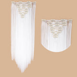 26" (66cm) 170g Straight 8pcs/set Full Head Clip in Hair extensions Color Hair Blue Purple Pink Blonde Brown Gray Synthetic Hair