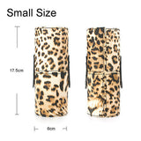 2016 Hot Professional Makeup Brushes CANISTER Leather Cup Holder Comestic Brushes Organizer Empty Case 3 Size