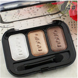 Brand New Makeup Highlight Brighten Eyeshadow Palette Natural Nude Naked Eye Shadow Make Up With Beauty Brush