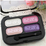 Brand New Makeup Highlight Brighten Eyeshadow Palette Natural Nude Naked Eye Shadow Make Up With Beauty Brush