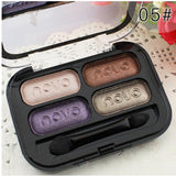 Brand New Makeup Highlight Brighten Eyeshadow Palette Natural Nude Naked Eye Shadow Make Up With Beauty Brush