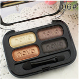 Brand New Makeup Highlight Brighten Eyeshadow Palette Natural Nude Naked Eye Shadow Make Up With Beauty Brush
