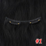 Best Quality Brazilian Hair Clip In Extensions 120 Gram Tic Tac Cabelo Humano Full Head Human Hair Extensions With Hair Clips