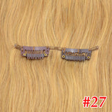 Best Quality Brazilian Hair Clip In Extensions 120 Gram Tic Tac Cabelo Humano Full Head Human Hair Extensions With Hair Clips
