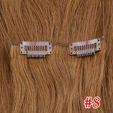 Best Quality Brazilian Hair Clip In Extensions 120 Gram Tic Tac Cabelo Humano Full Head Human Hair Extensions With Hair Clips