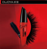 DUOYA Brand Makeup 3D Fiber Lashes Mascara To Eyelashes Waterproof Curling Thick Black Ink For Lashes Korea Cosmetics