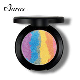 Naras Brand Makeup Prism Shimmer Eyeshadow Palette Rainbow Highlighter Blusher Glow Kit Make Up Contour Eye Shadow Powder