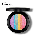 Naras Brand Makeup Prism Shimmer Eyeshadow Palette Rainbow Highlighter Blusher Glow Kit Make Up Contour Eye Shadow Powder