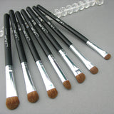 JAF Classic 7pcs Brushes for Makeup 100% Natural Animal Horse Pony Hair Eye Makeup Brush Set JE07PY