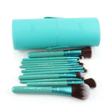 MAKEUP BRUSH CUP HOLDER Portable Big Make up Brushes Travel &Home Beauty Case Oval Holder Cosmetic Tool Organizer Cup Container