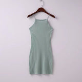 New 2016 Women Sexy Rubber Bodycon Party Night Club Wear Sleeveless Summer Autumn Dress Jurk Elbise Robe Longue Femme