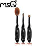 MSQ New Arrival Tooth Brush Shape Oval Makeup Brush Set MULTIPURPOSE Professional Foundation Powder Brush Kits